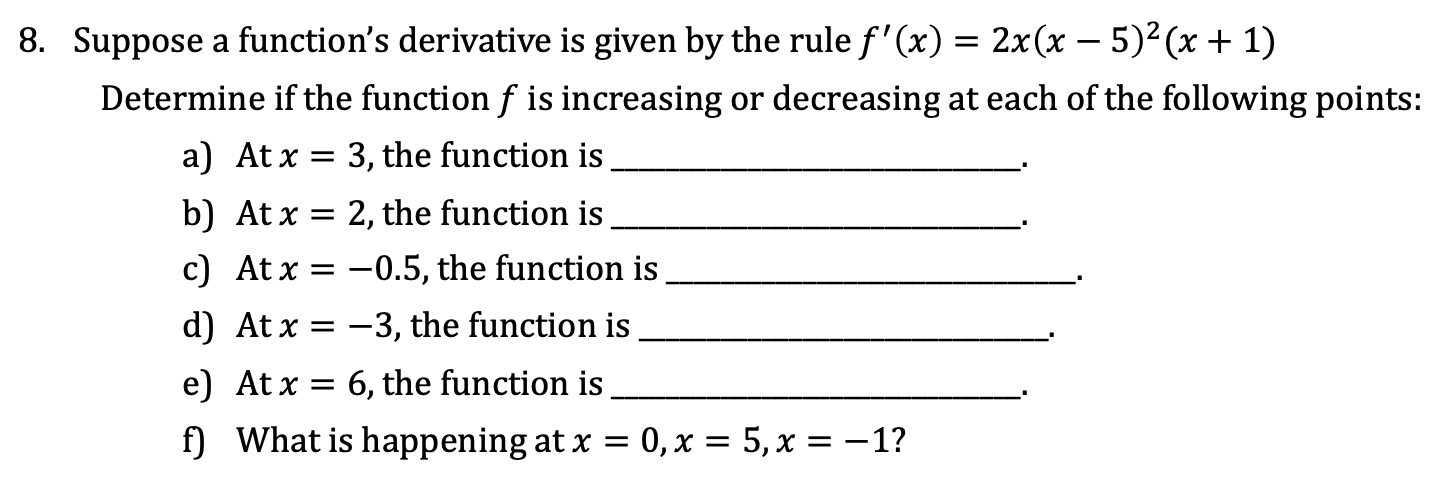 Calculus : I have already done the first part and