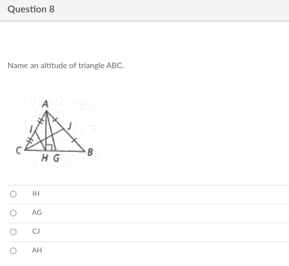 Help here please. 1. Question 1 In triangle ABC,