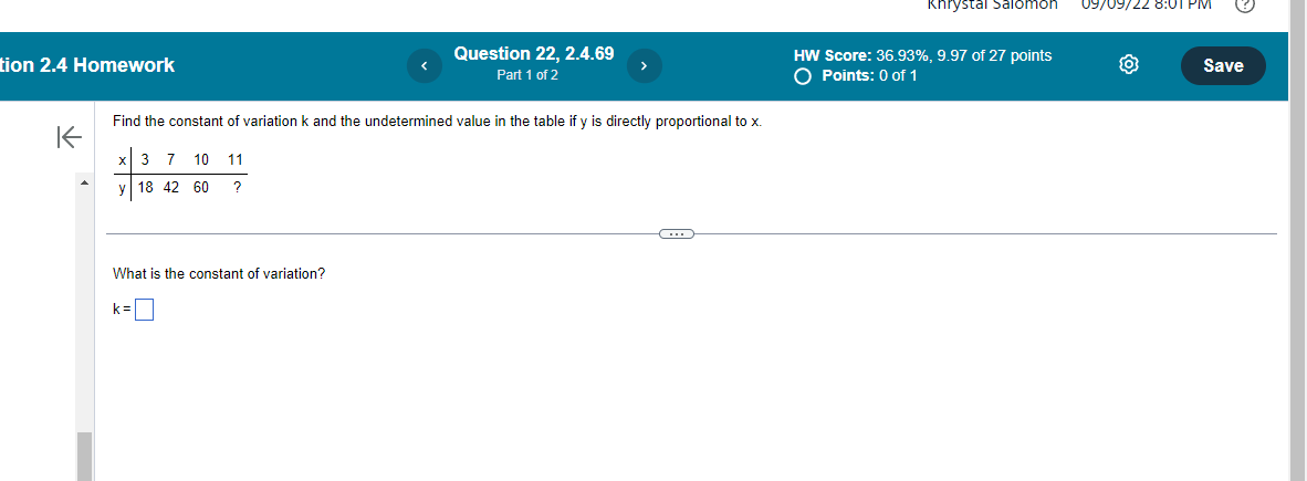 khrystal Salomon 09/09/22 8:01 PM tion 2.4