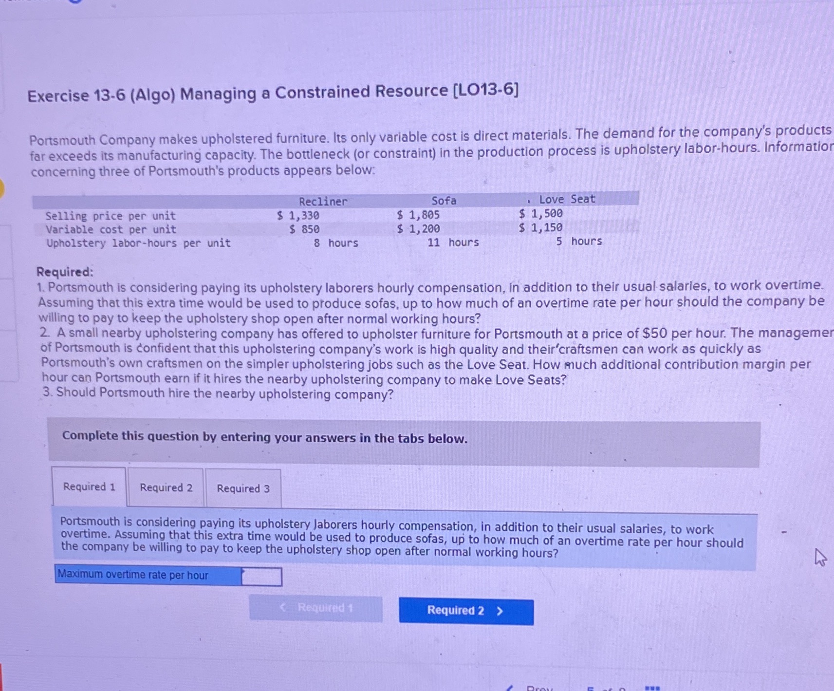 Managing a Constrained Resource (please do