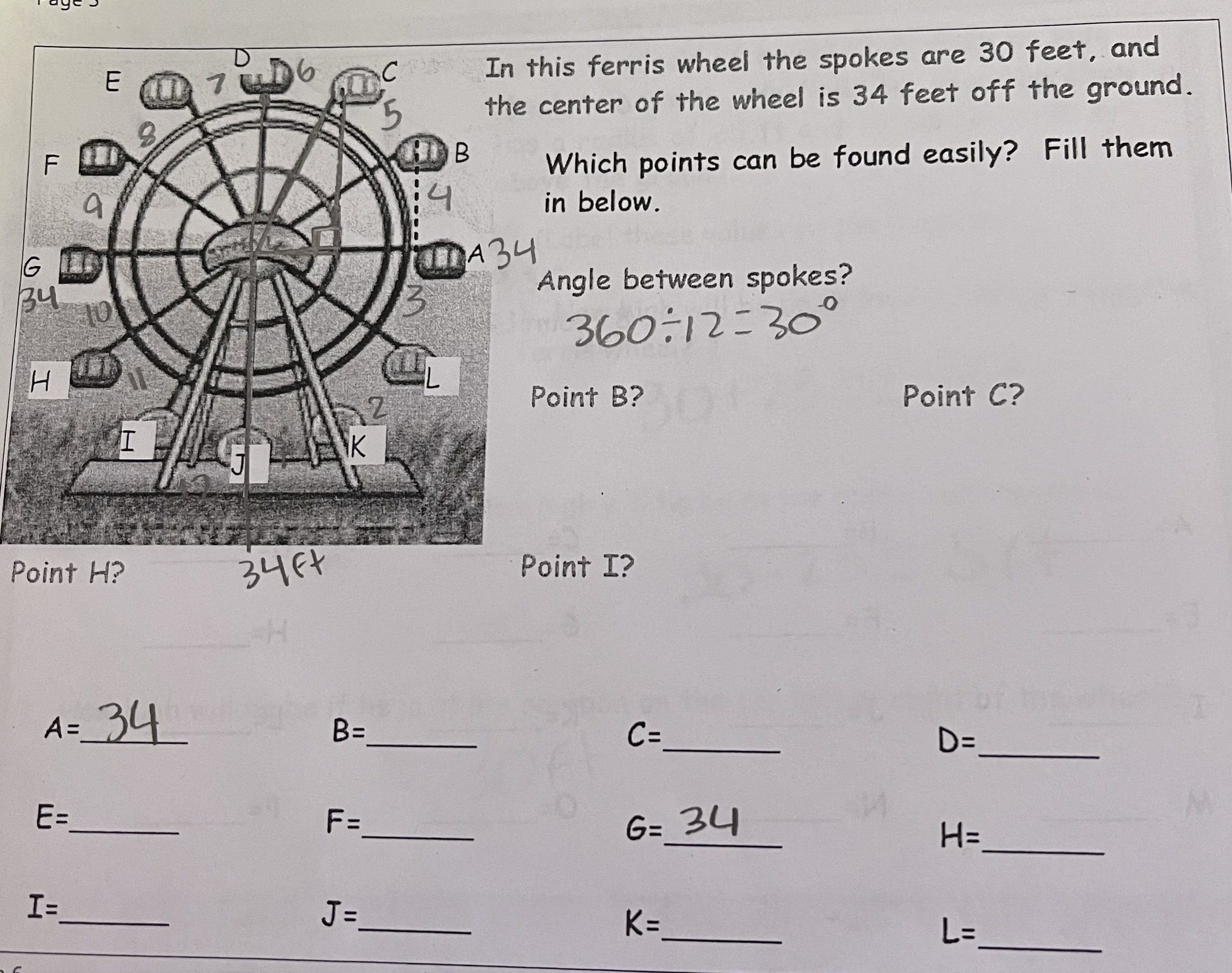 Can you help me? E 7 616 In this ferris wheel the