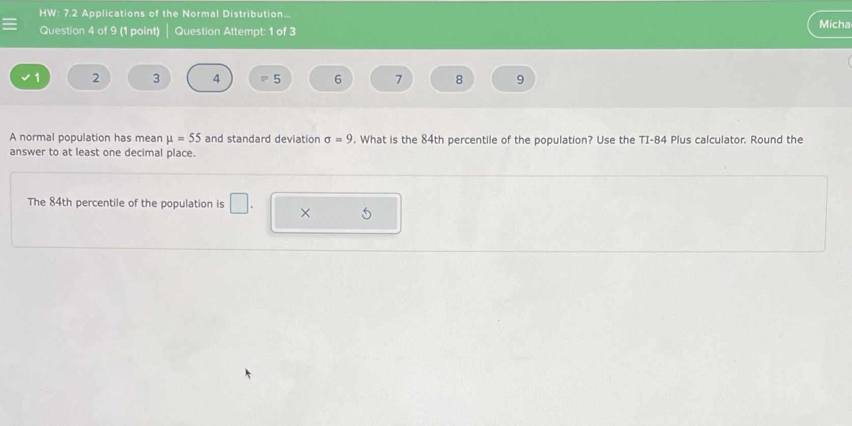 HW: 7.2 Applications of the Normal Distribution.
