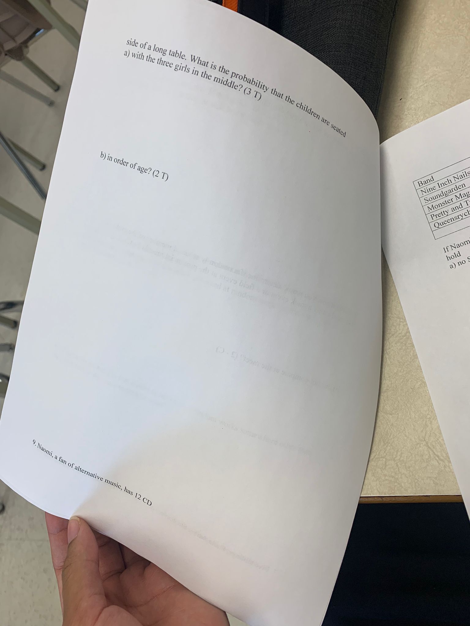 \f\f\f\fTest Cha ter 6 l. A jumbled desk drawer