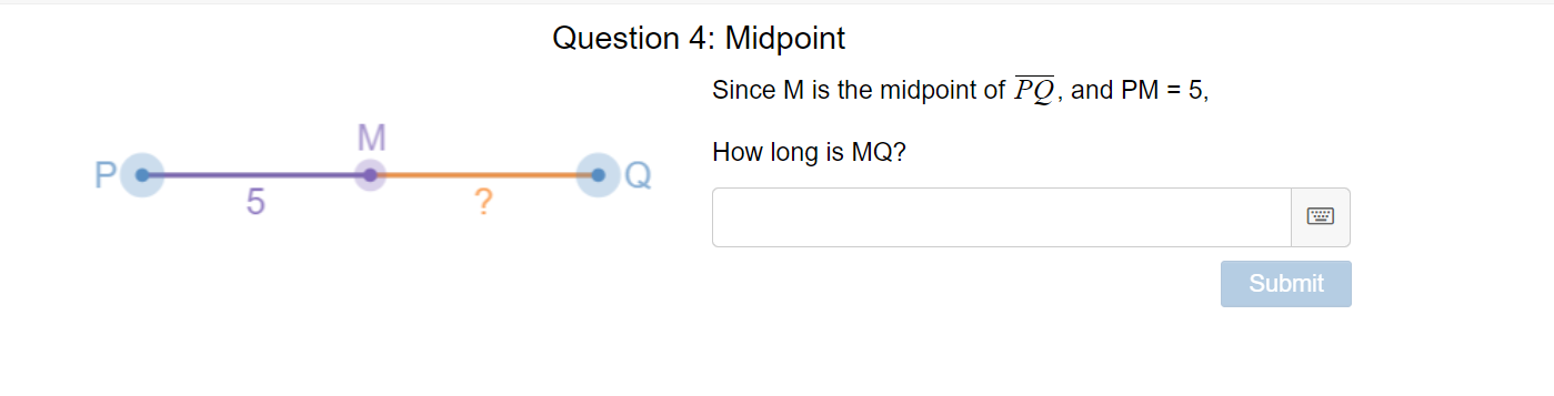Question 1: What is the Segment Addition