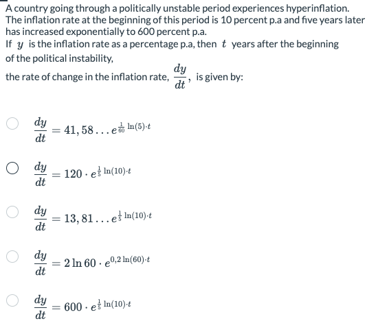 A country going through a politically unstable
