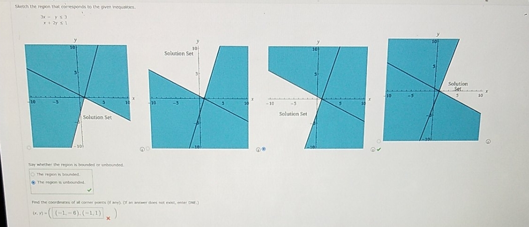 Although I solved two problems, I need some help