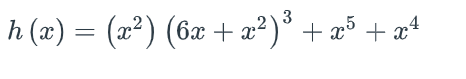 \f\f\fg (x ) = 7x + 9 + 672= (a2) (6x + 2 2) 3 +