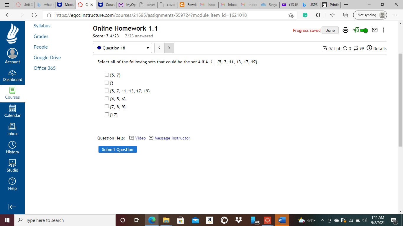 > Unit 3 | whatc * Modu () 0 x * Cours M MyOp |