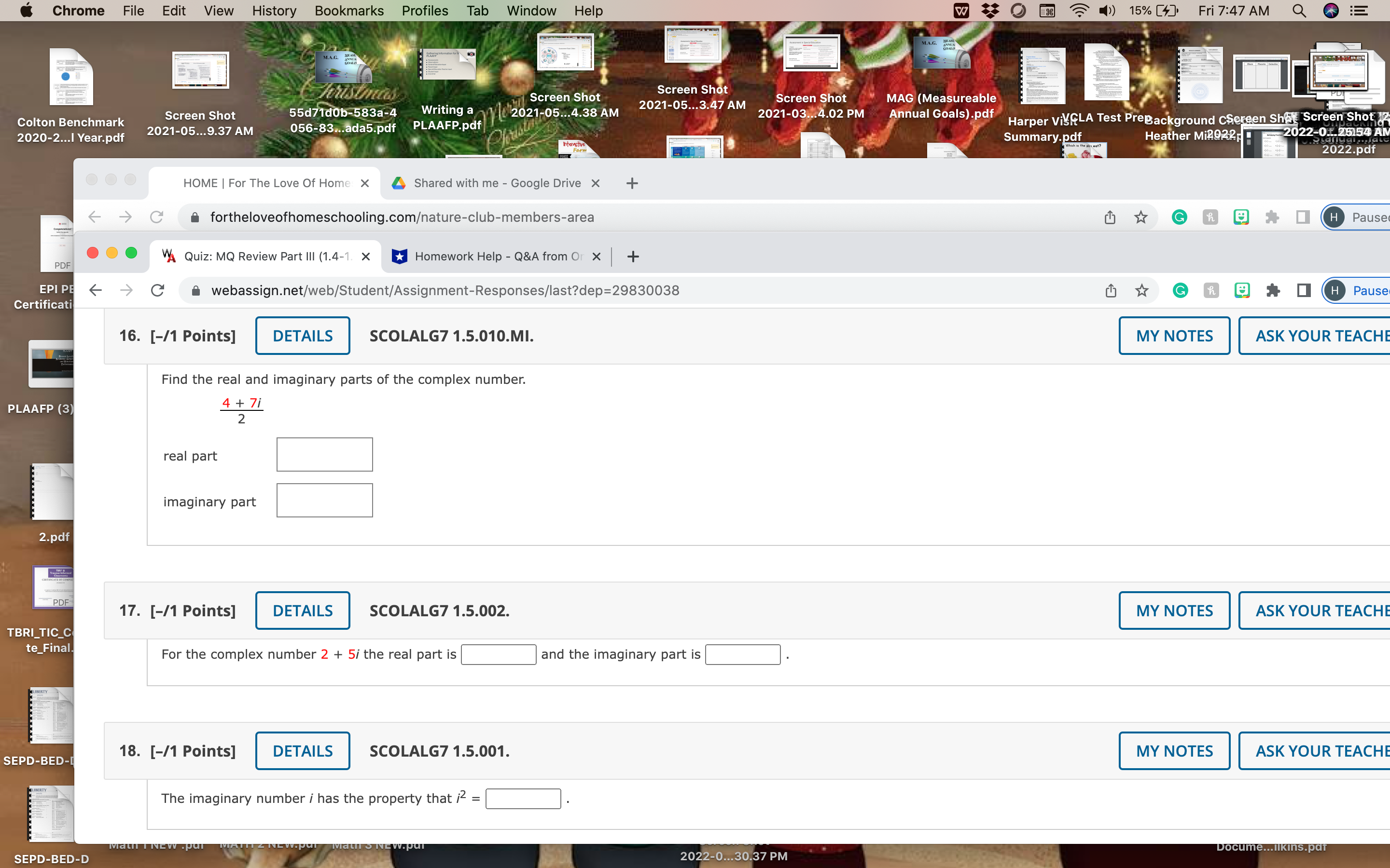 Chrome File Edit View History Bookmarks Profiles