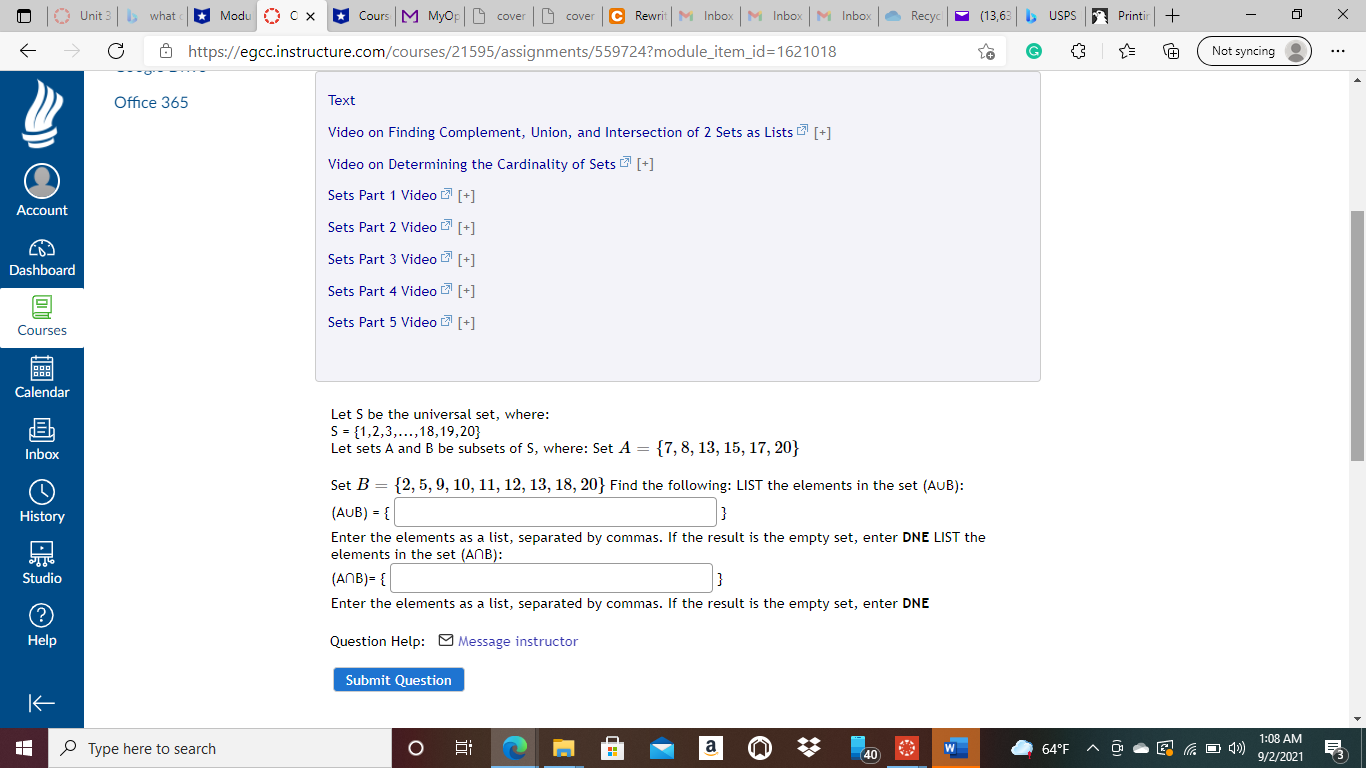 > Unit 3 | whatc * Modu () 0 x * Cours M MyOp |