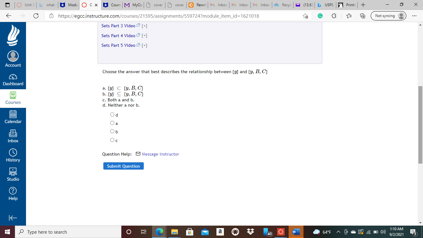 > Unit 3 | whatc * Modu () 0 x * Cours M MyOp |