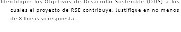 Identifique los Objetivos de Desarrollo