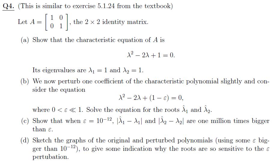Please Help me with the Question 4 % (This is