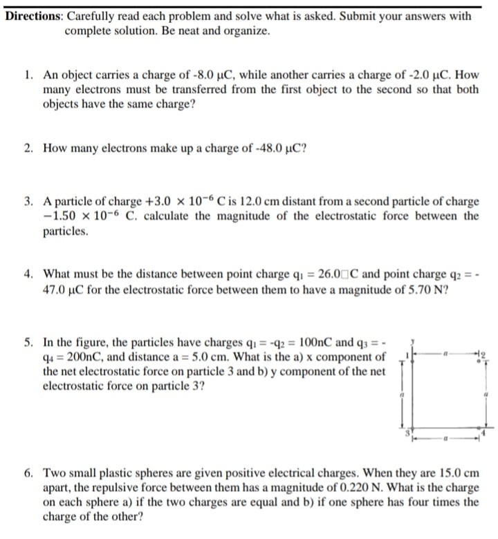 answer the following Directions: Carefully read