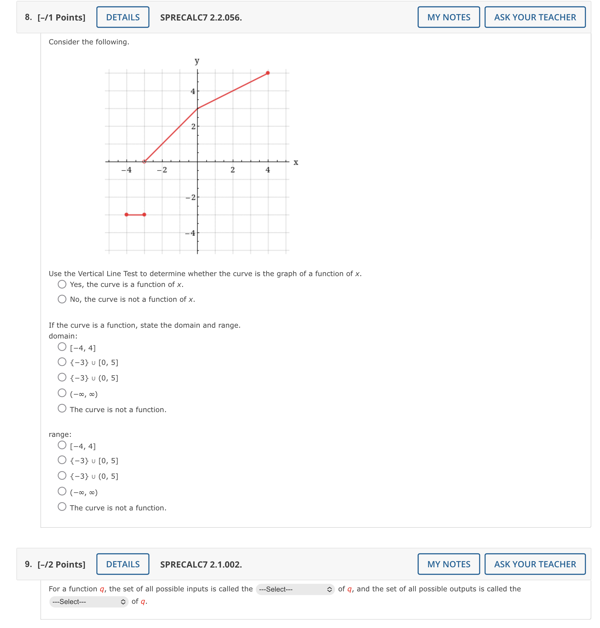 10. [-/1 Points] DETAILS SPRECALC7 2.2.039. MY