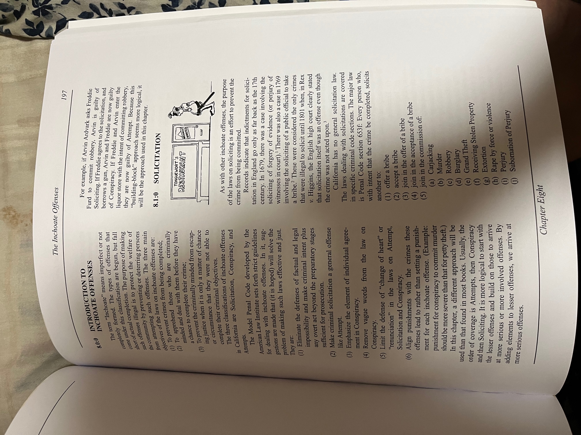 I need help with this discussion: The Inchoate