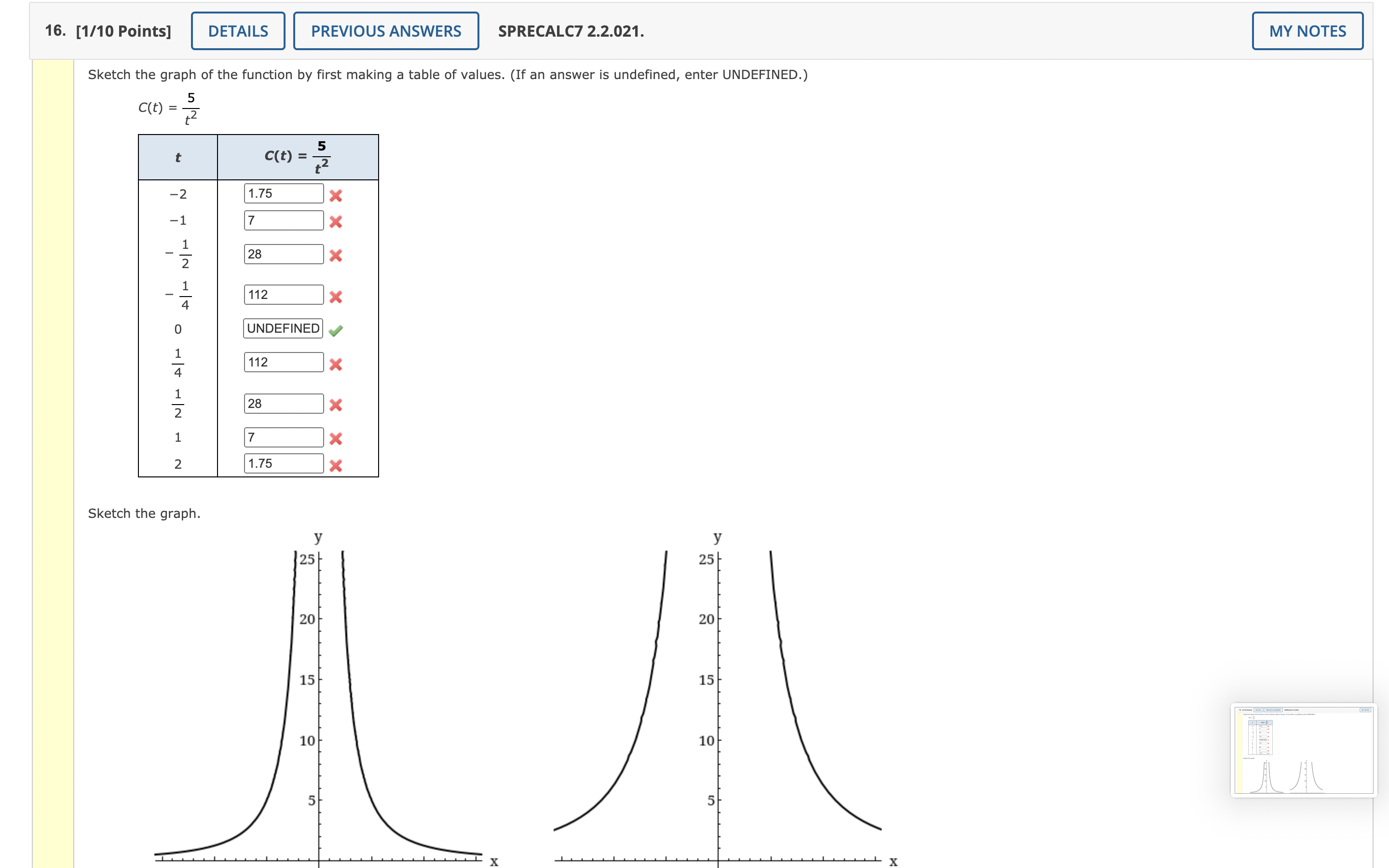 question 16 16. [1 I1 0 Points] DETAILS PREVIOUS