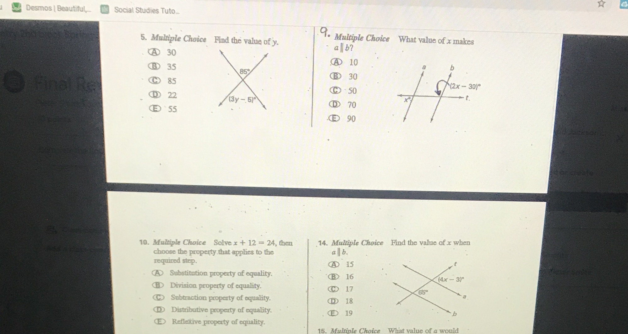 Need answers Desmos | Beautiful Social Studies