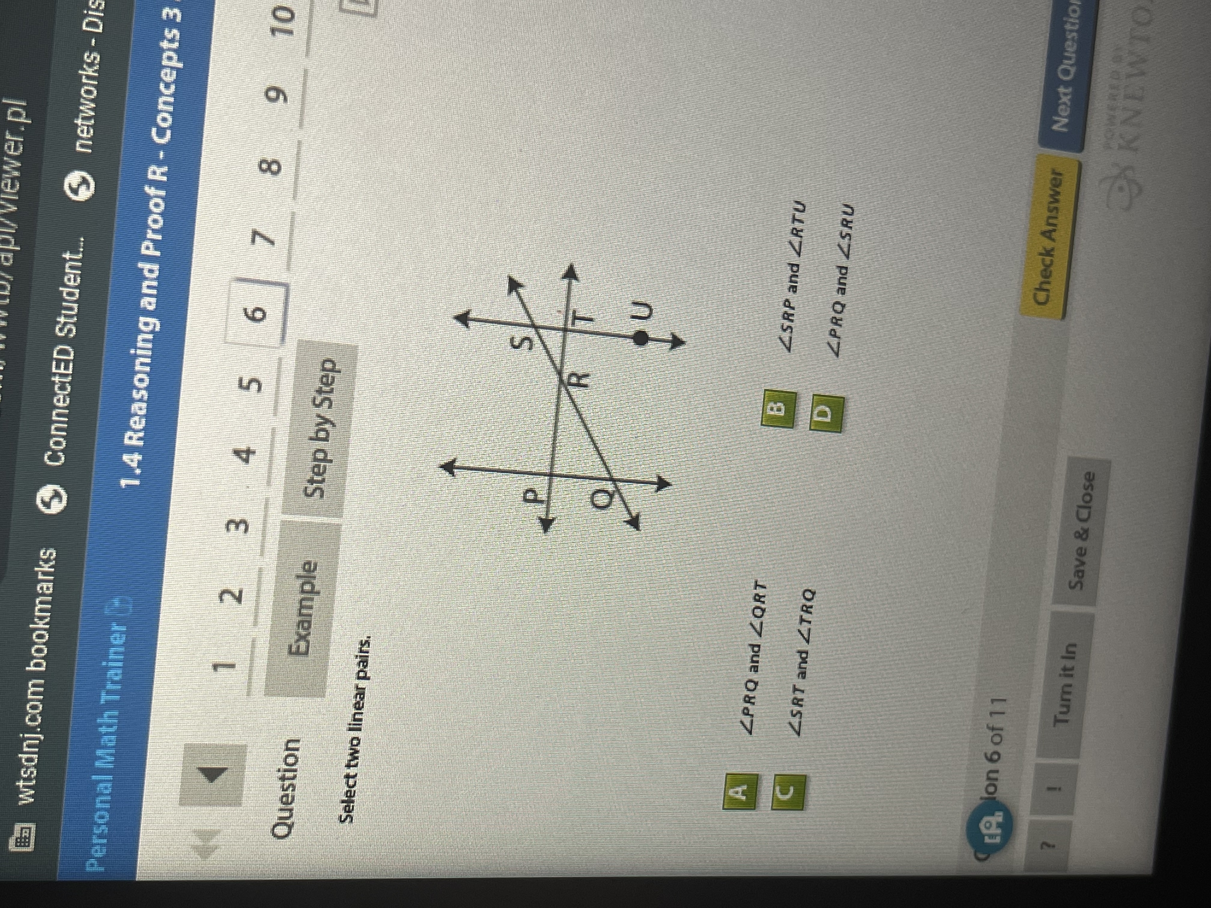 rsonal Math Trainer 1.4 Reasoning and Proof R -