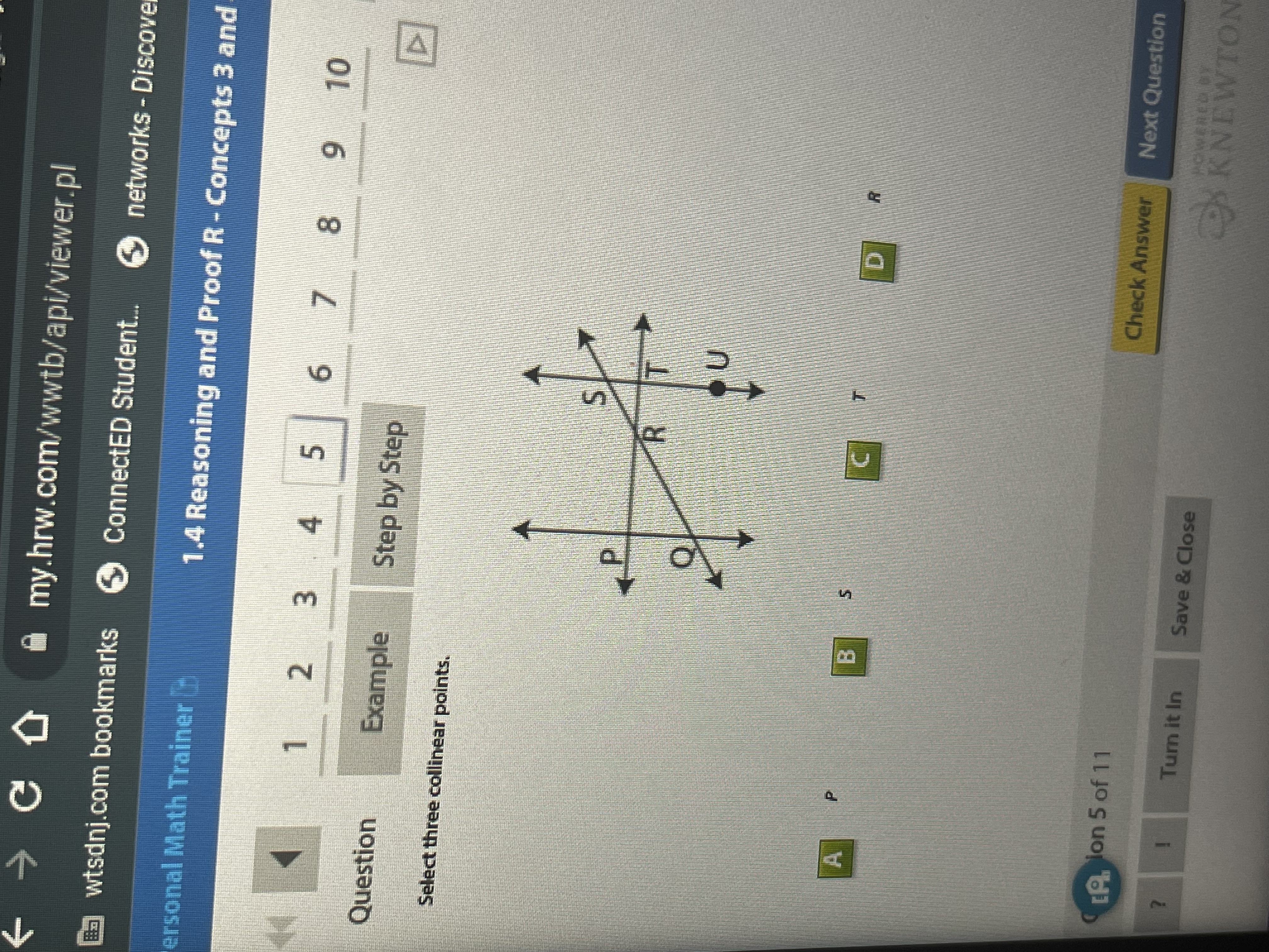rsonal Math Trainer 1.4 Reasoning and Proof R -