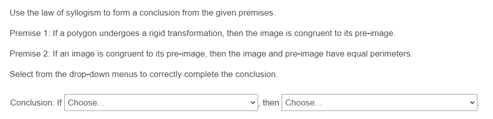 Which answers are examples of deductive