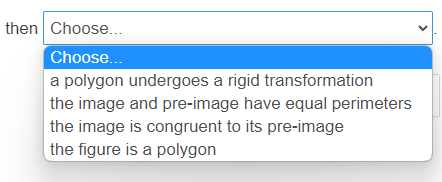 Which answers are examples of deductive