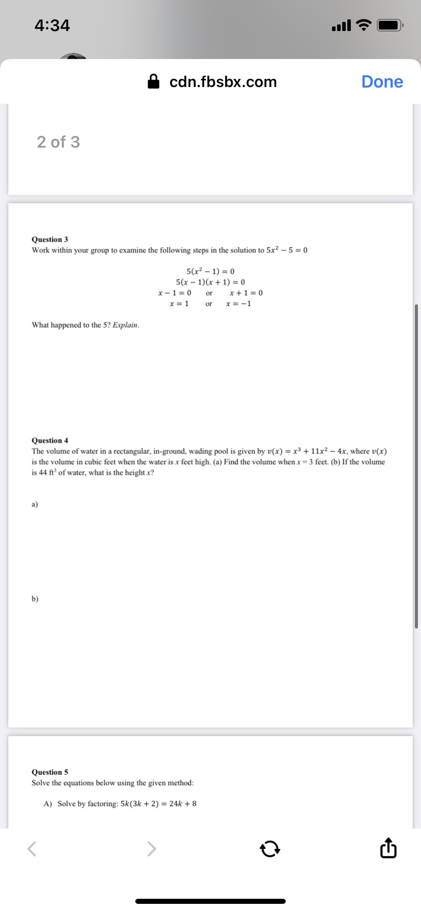 4:34 cdn.fbsbx.com Done Activity 2 NAME: Solving