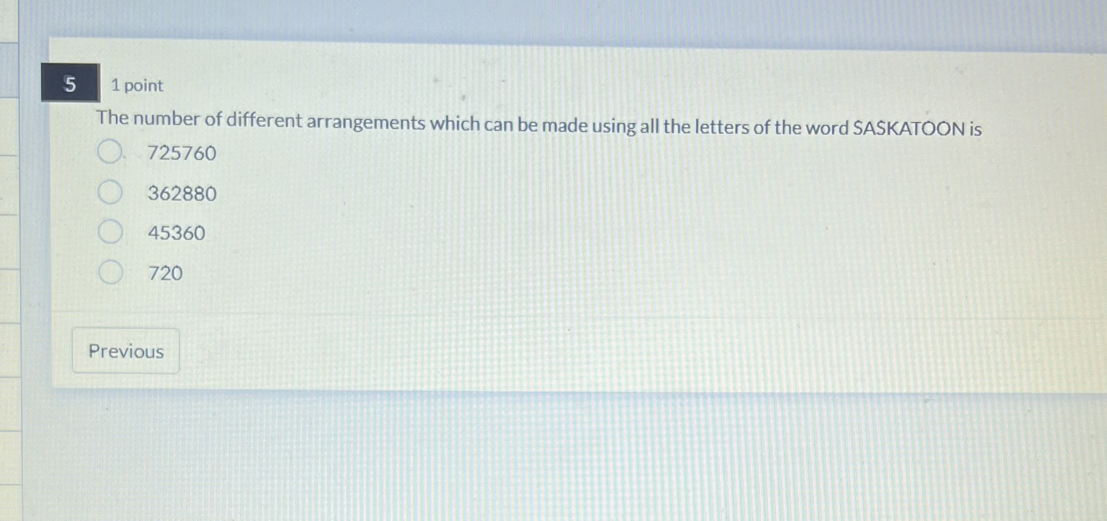 Can someone please help me on these permutations