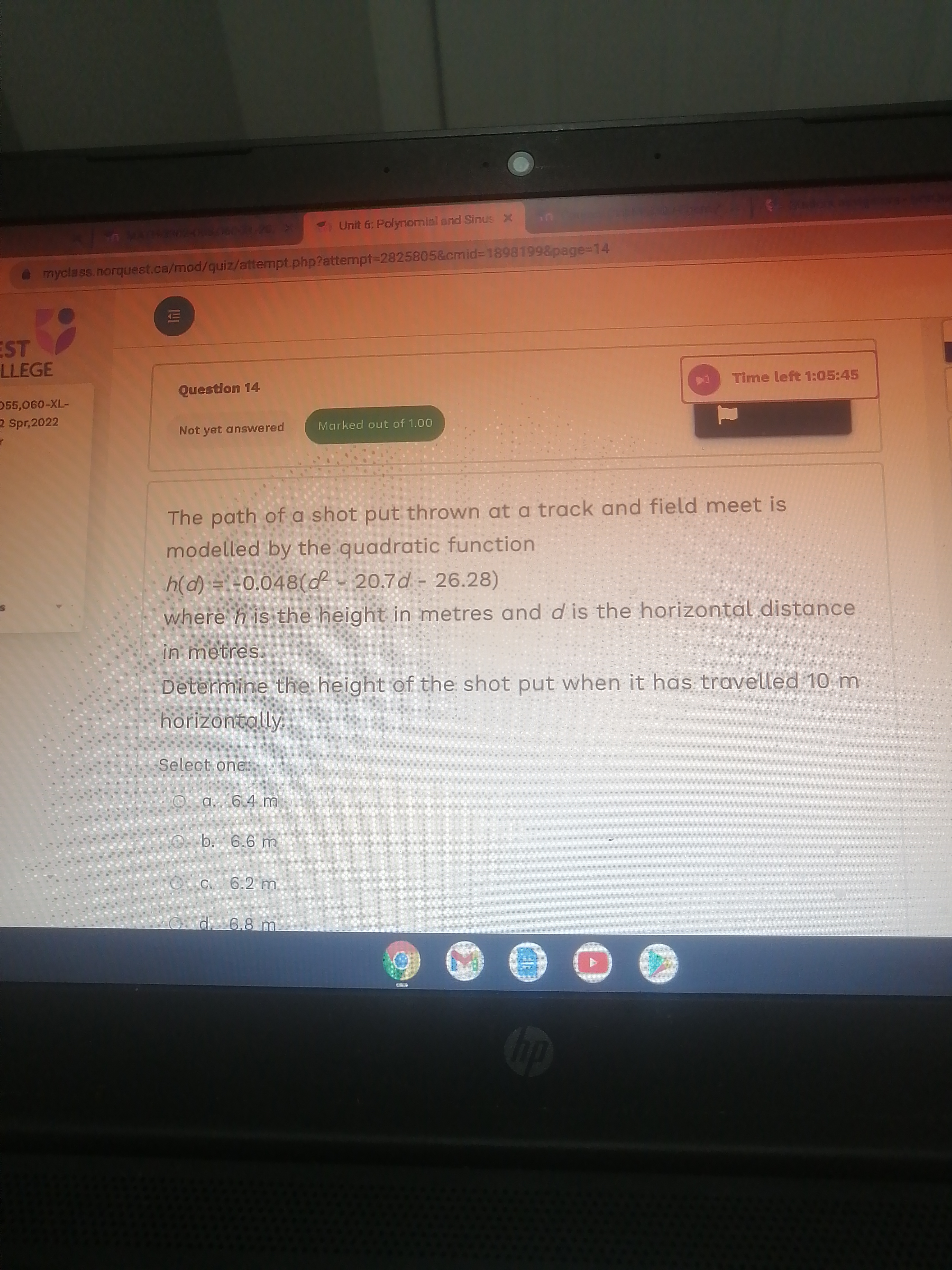 Unit 6: Polynomial and Sinus x myclass.