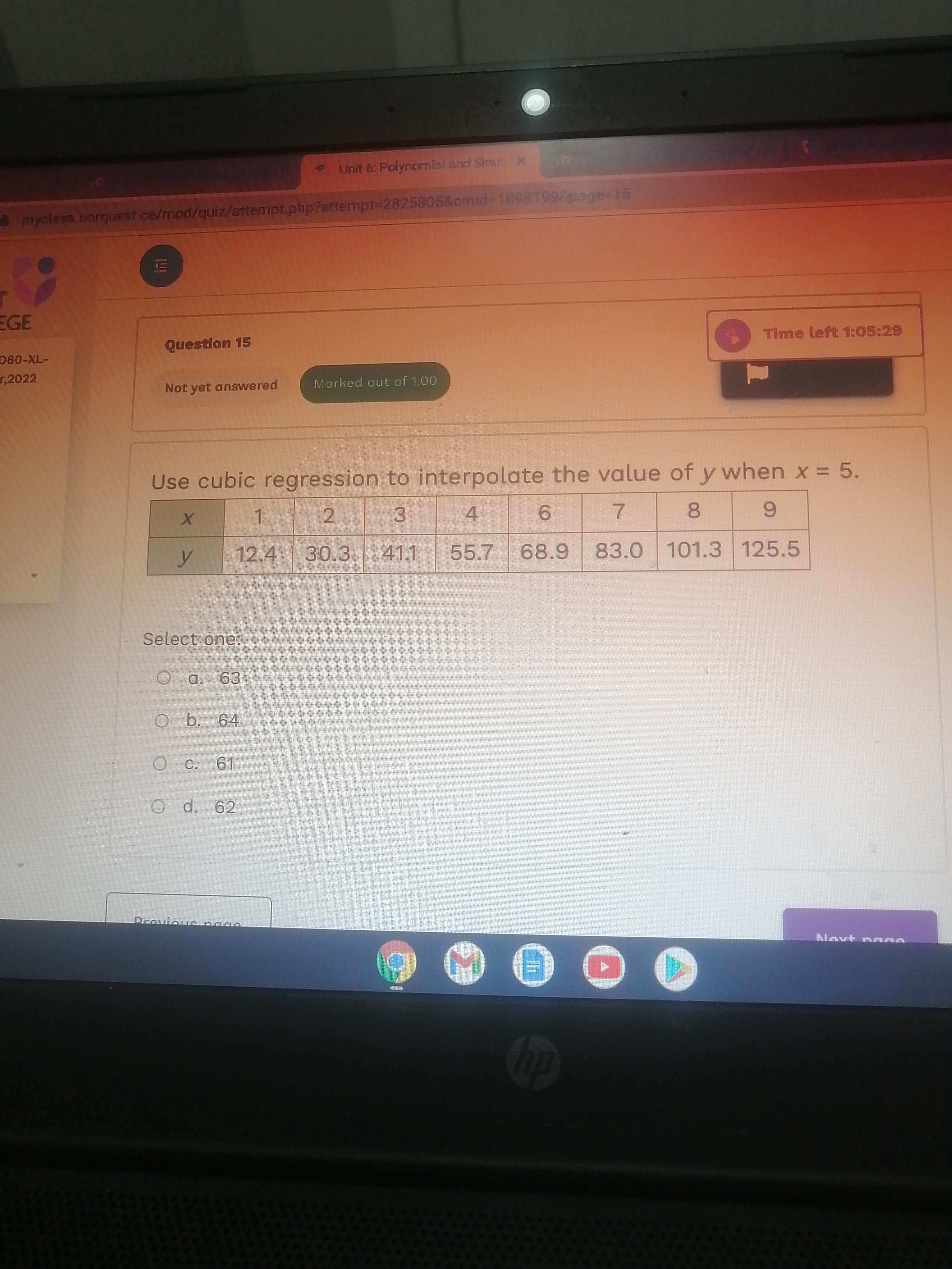 Unit 6: Polynomial and Sinus x myclass.