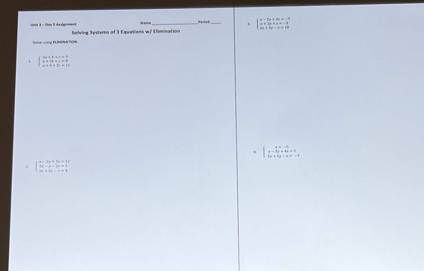 I need help with day 5 I just learned this and