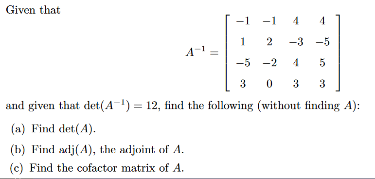 < Linear Algebra  style=