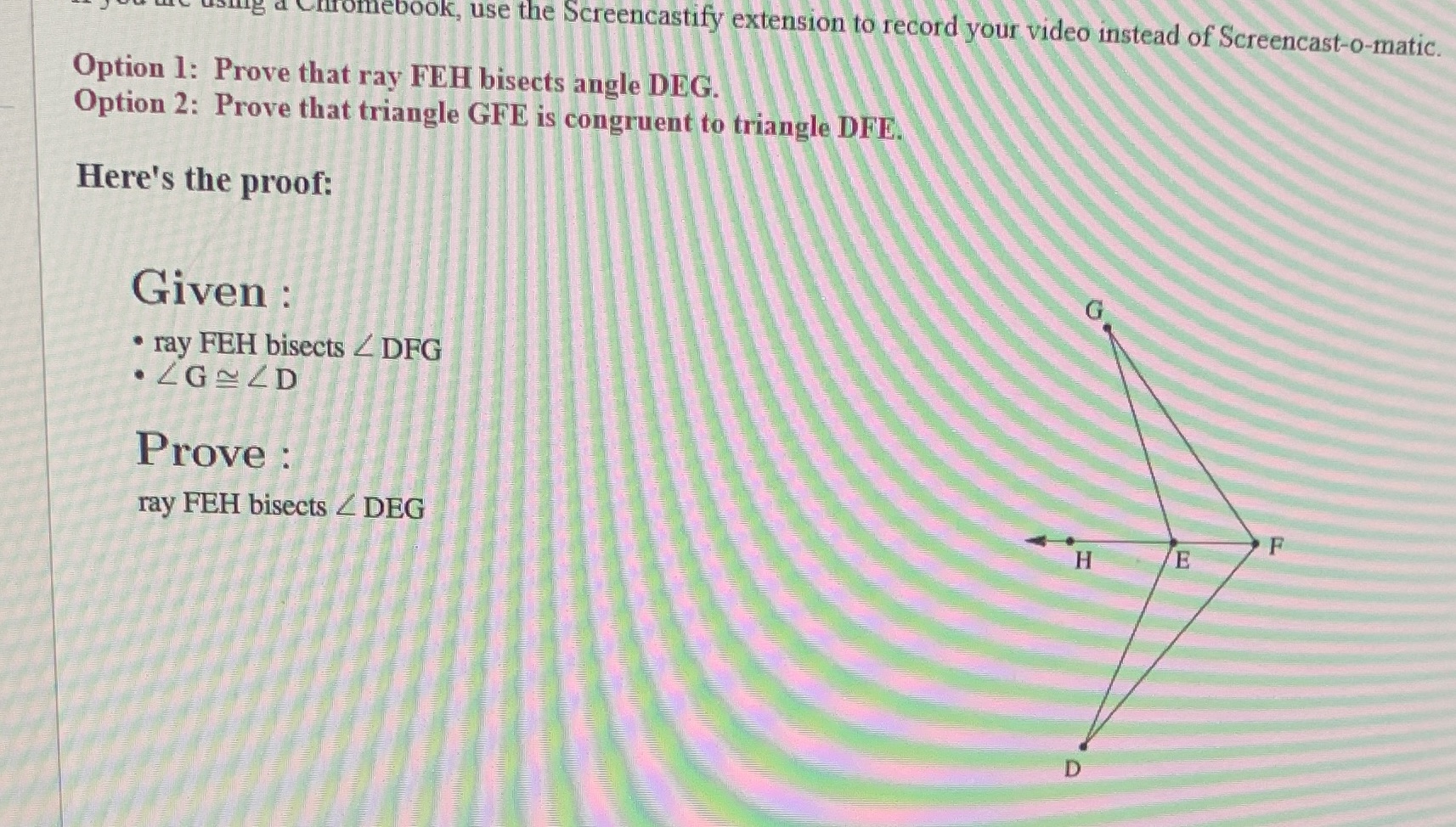 On top of having to column proof also add a