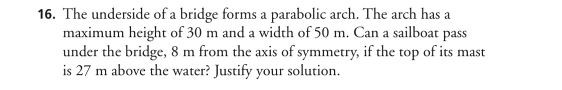 Solving problems with quadratic relations 16. The