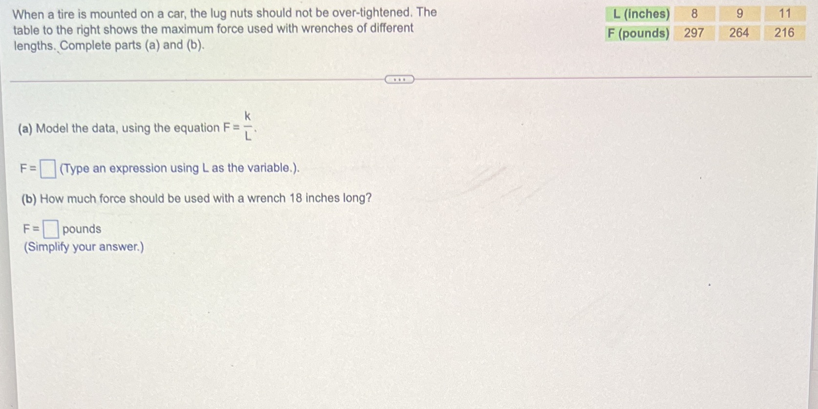 When a tire is mounted on a car, the lug nuts