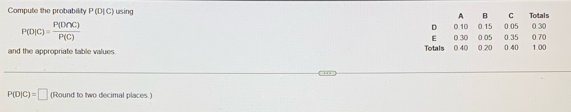 Please show me the steps as well as the answer
