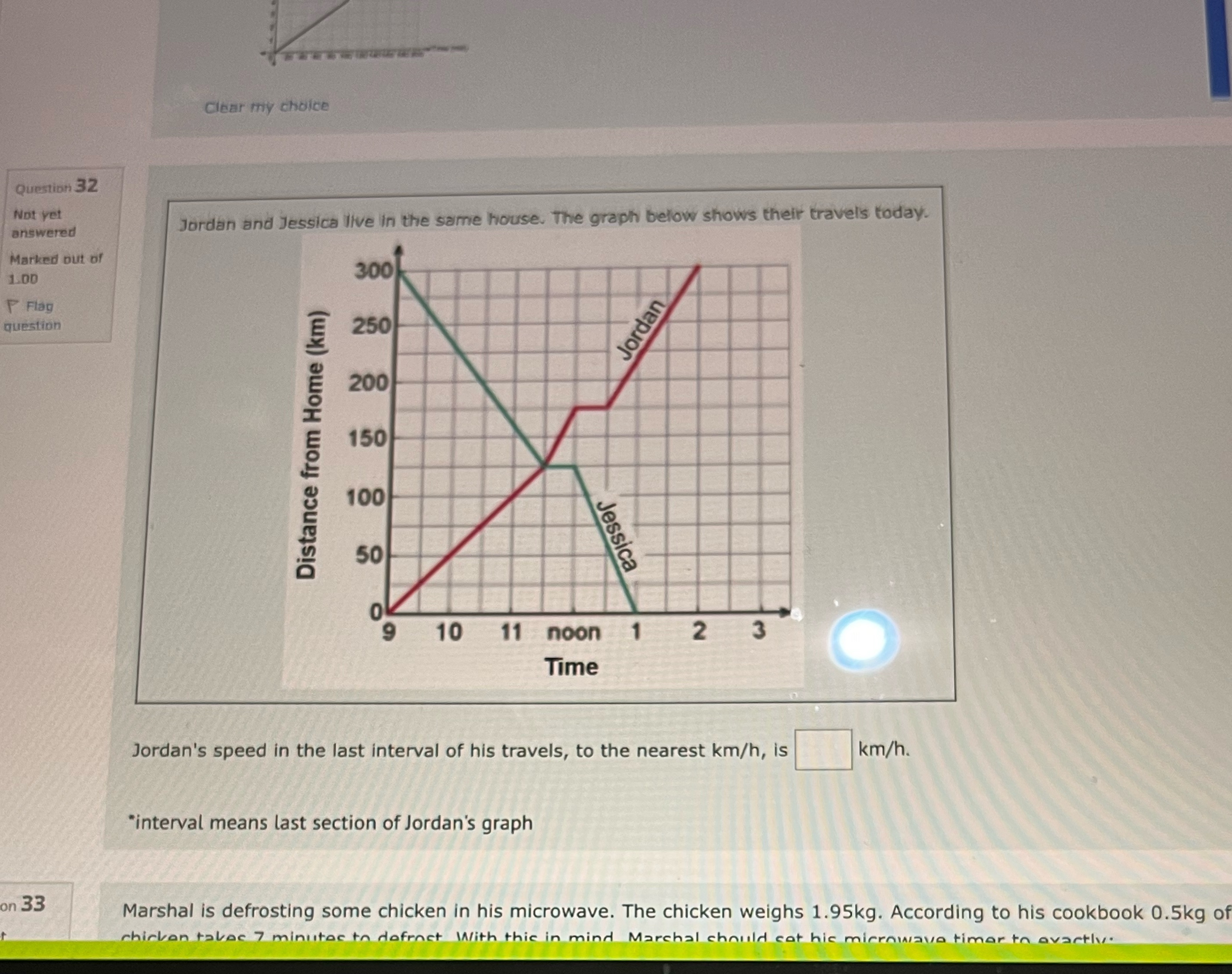 Pls answer 32 Clear my choice Question 32 Not yet