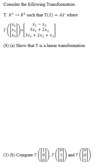 Please help me understand this linear algebra