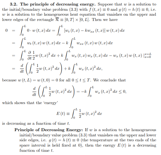 EXERCISE Prove that the principle of decreasing