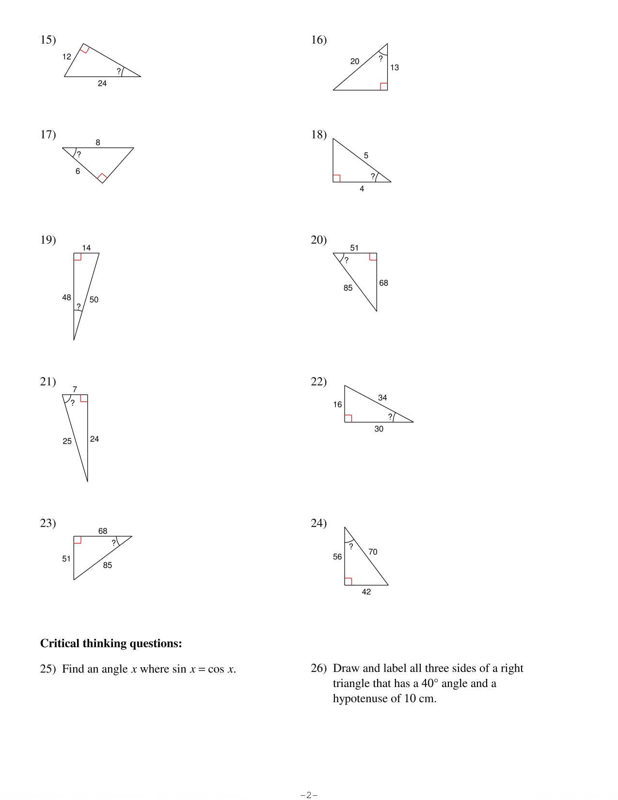 Kuta Software - Infinite Geometry Name Inverse