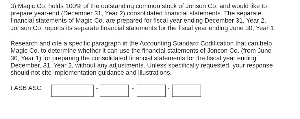 3} Magic Co. holds 100% of the outstanding common