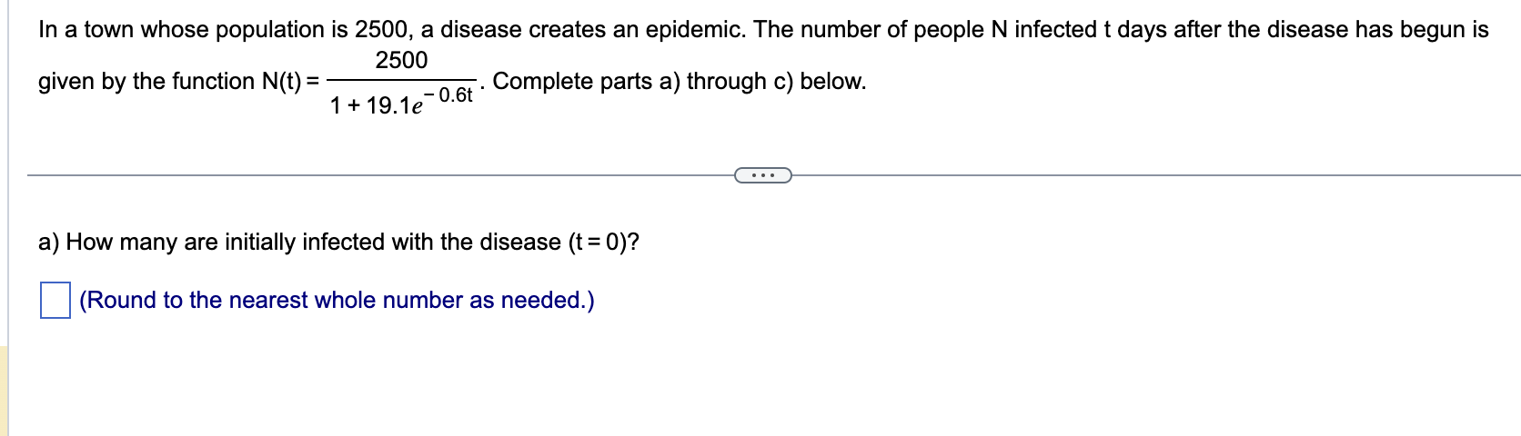 Complete the following table. Population Growth