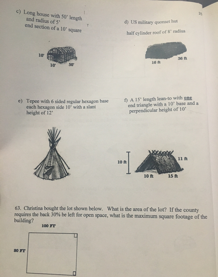 Geometry stuff 60. Window cost can be estimated