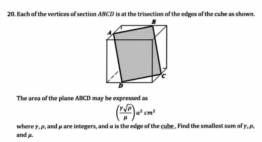 Final answer is an integer. Write your answer in