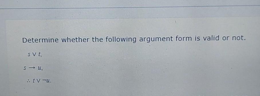 Nne help..... Determine whether the following