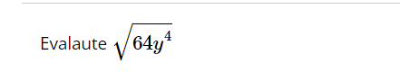 1) Evaluate V64\f\f\fSimplify 4V3 272:2