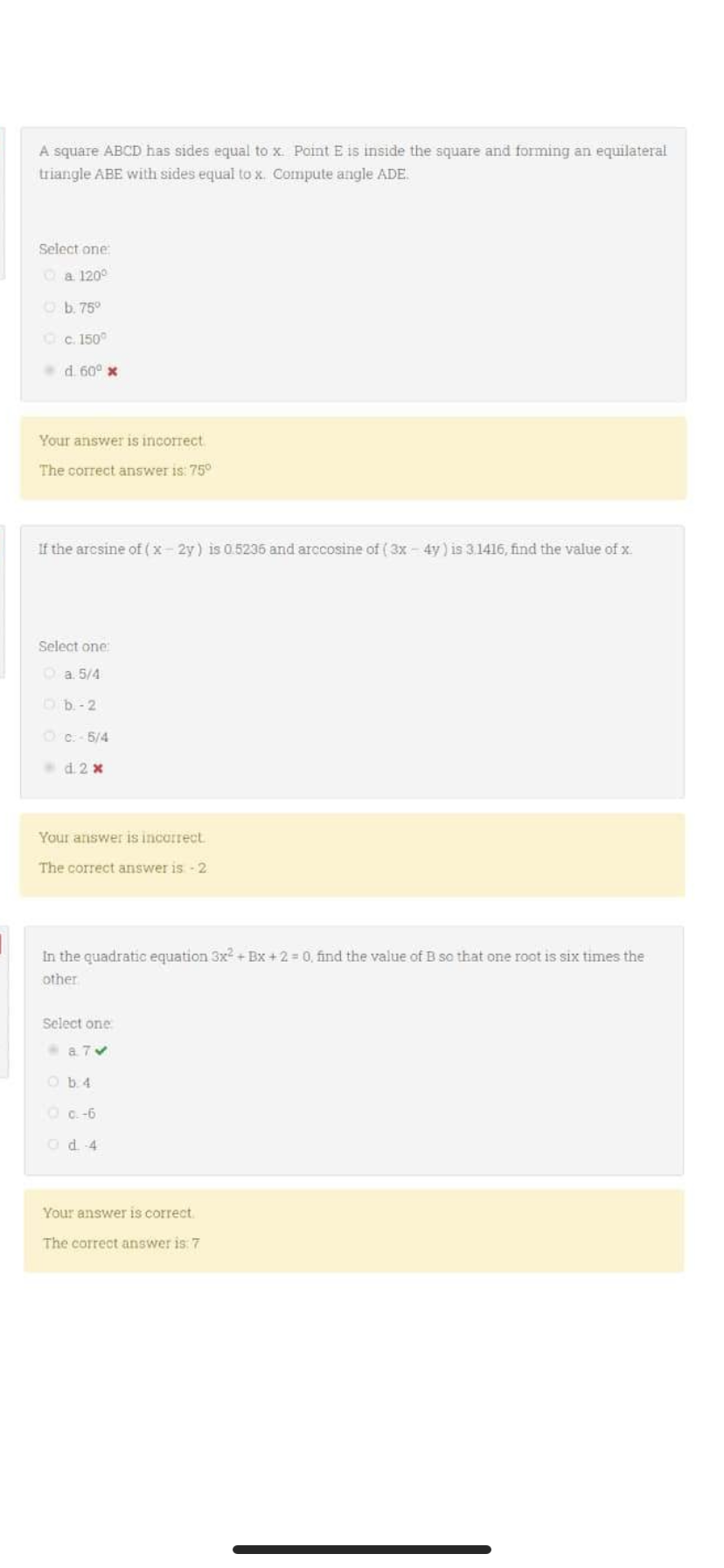 I just need clear solution how to the answer is
