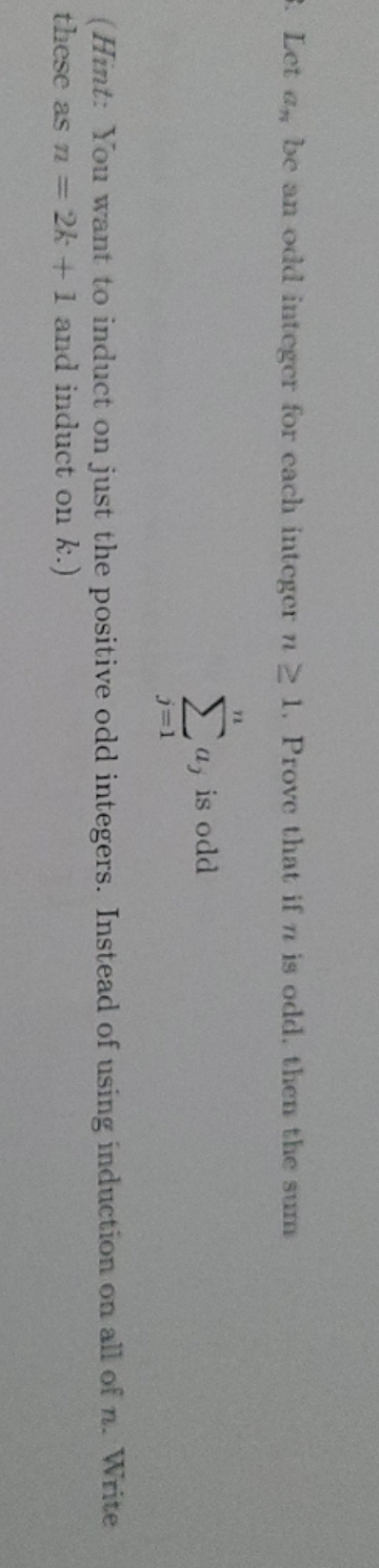 discrete proof. please explain step by step Let