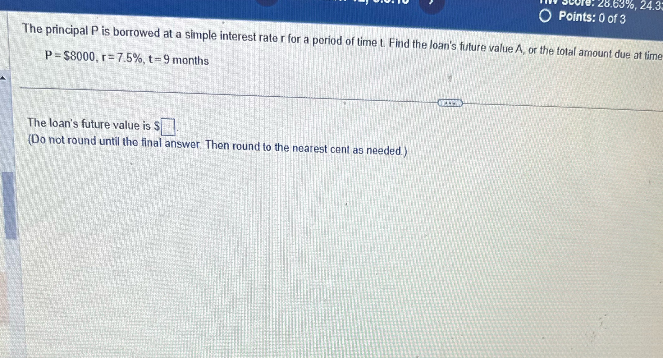 ITY Score. 28.63%, 24.3 O Points: 0 of 3 The
