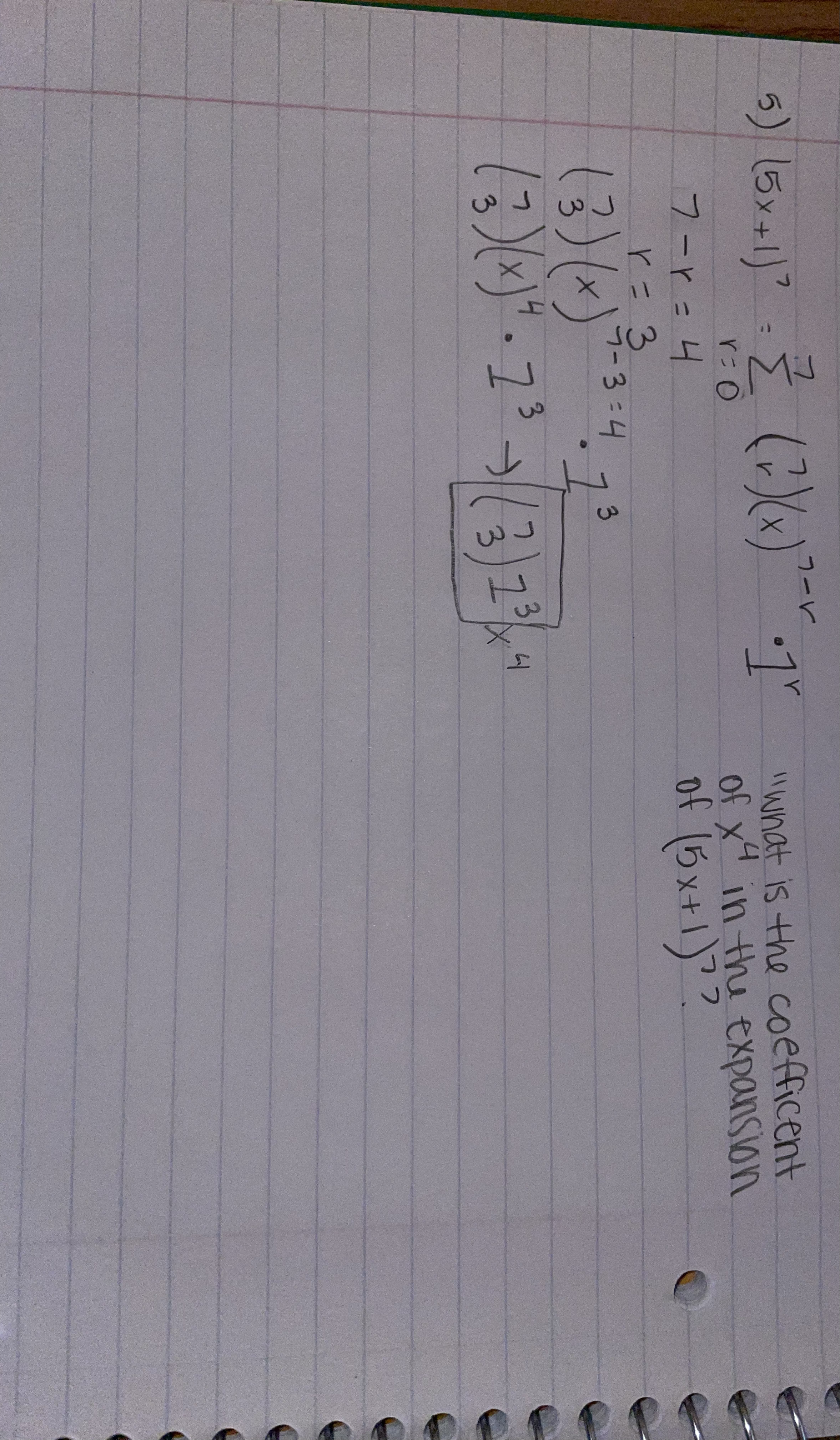 5) 15 x + 1) ? = 2 ( 7 ) ( x ) " what is the